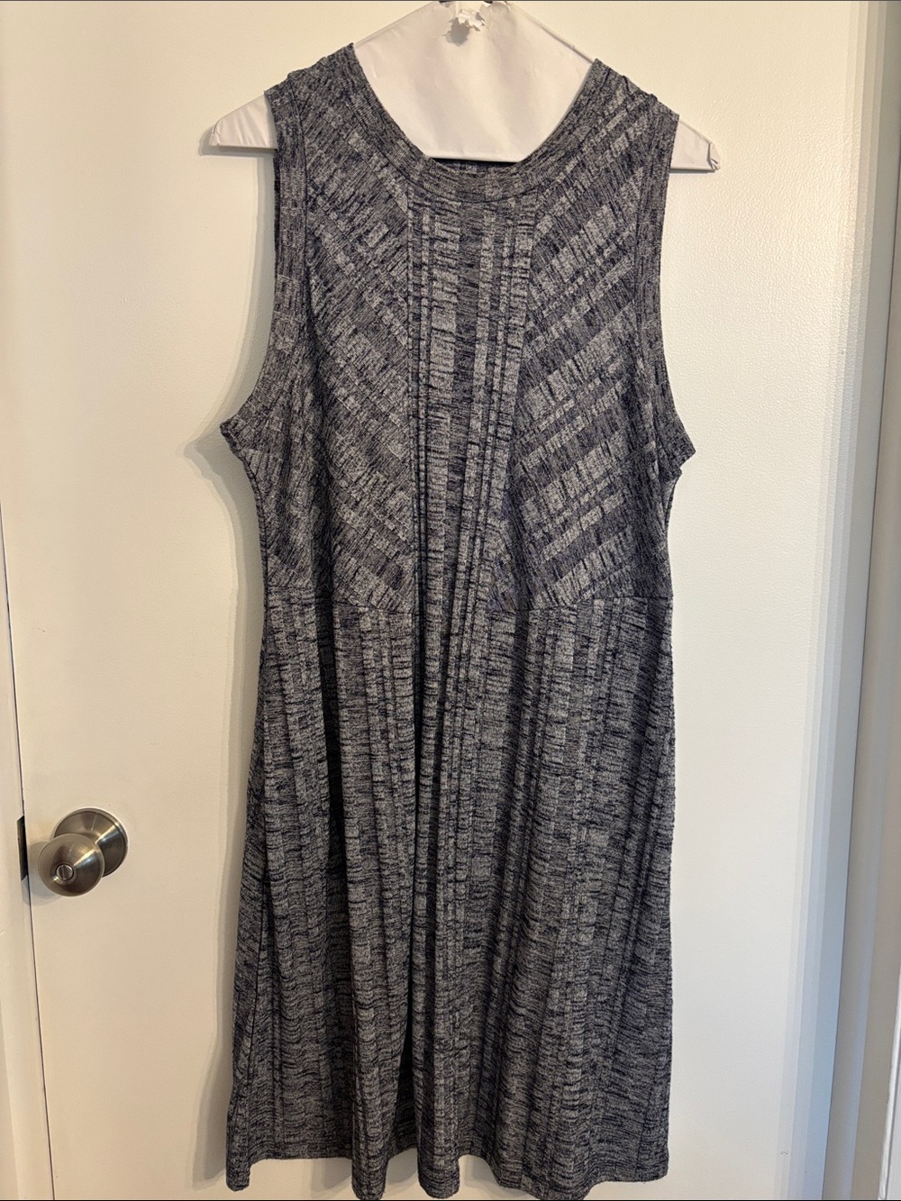 GAP dark navy knit A-line dress size L